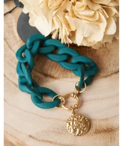 Bijoux>La boutique de Lilie BRACELET MILA Bleucanard