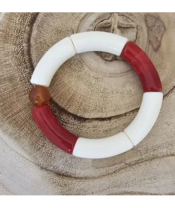 Bijoux>La boutique de Lilie BRACELET MONALISA Rouge