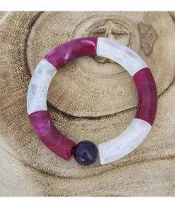 Bijoux>La boutique de Lilie BRACELET MONALISA Violet