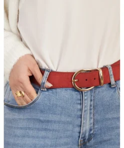 Ceintures>La boutique de Lilie CEINTURE ORTENSIA Rouille