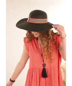 Lingerie & Bain|Sacs / Idées Cadeaux>La boutique de Lilie CHAPEAU GABRIELLE Noir
