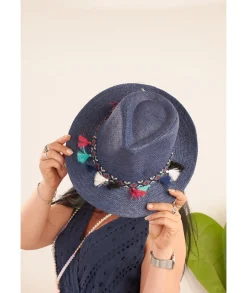 Lingerie & Bain|Sacs / Idées Cadeaux>La boutique de Lilie CHAPEAU JOHANNA Marine