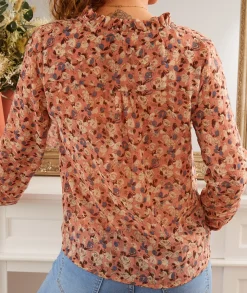 Chemises>La boutique de Lilie CHEMISE AUGUSTINE Rose