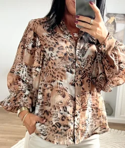 Chemises>La boutique de Lilie CHEMISE BRADLEY Camel