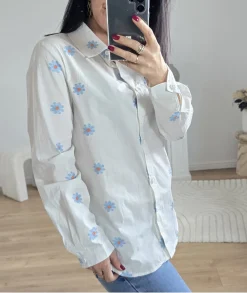 Chemises>La boutique de Lilie CHEMISE CAPUCINE Blanc