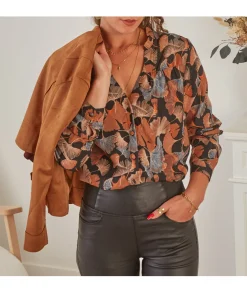 Chemises>La boutique de Lilie CHEMISE CLAUDIE Noir