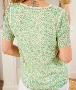 Chemises>La boutique de Lilie CHEMISE CYNTHIA Vert