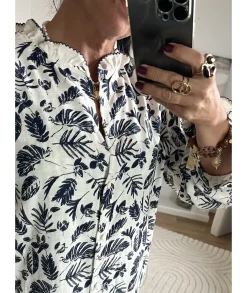 Chemises>La boutique de Lilie CHEMISE ELODIE Marine