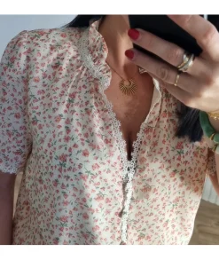 Chemises>La boutique de Lilie CHEMISE ELYSE Blanc