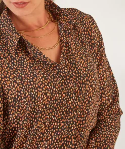 Chemises>La boutique de Lilie CHEMISE ERIKA Noir