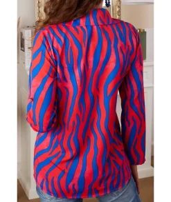 Chemises>La boutique de Lilie CHEMISE FABIOLA Rouge