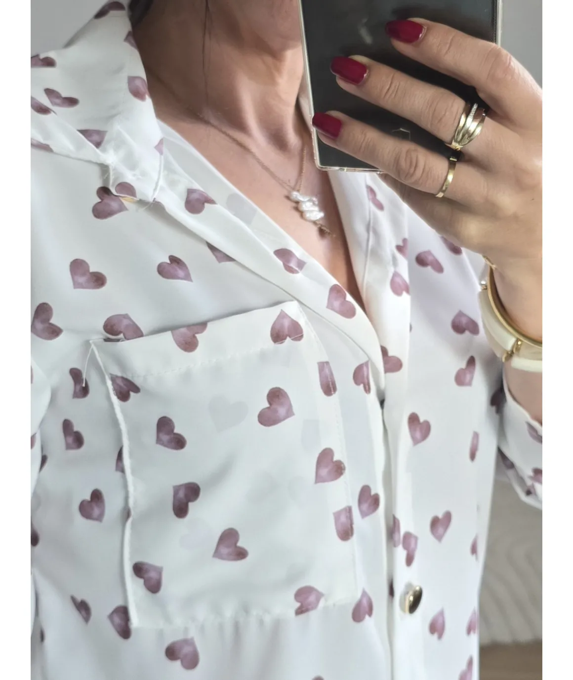 Chemises>La boutique de Lilie CHEMISE FATIMA Blanc