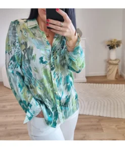 Chemises>La boutique de Lilie CHEMISE GABILA Vert