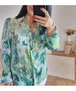 Chemises>La boutique de Lilie CHEMISE GABILA Vert
