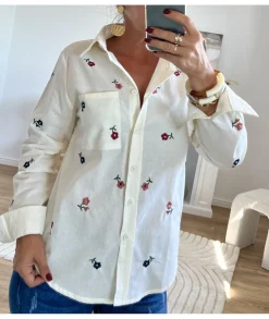 Chemises>La boutique de Lilie CHEMISE GLADYS Ivoire/ecru