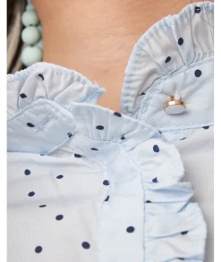 Chemises>La boutique de Lilie CHEMISE GLORIA Bleuciel