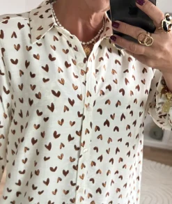 Chemises>La boutique de Lilie CHEMISE GRAZIELLA Taupe