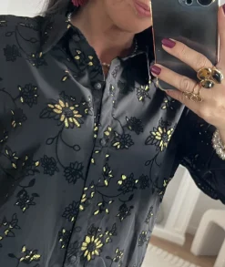 Chemises>La boutique de Lilie CHEMISE GWENDOLINE Noir