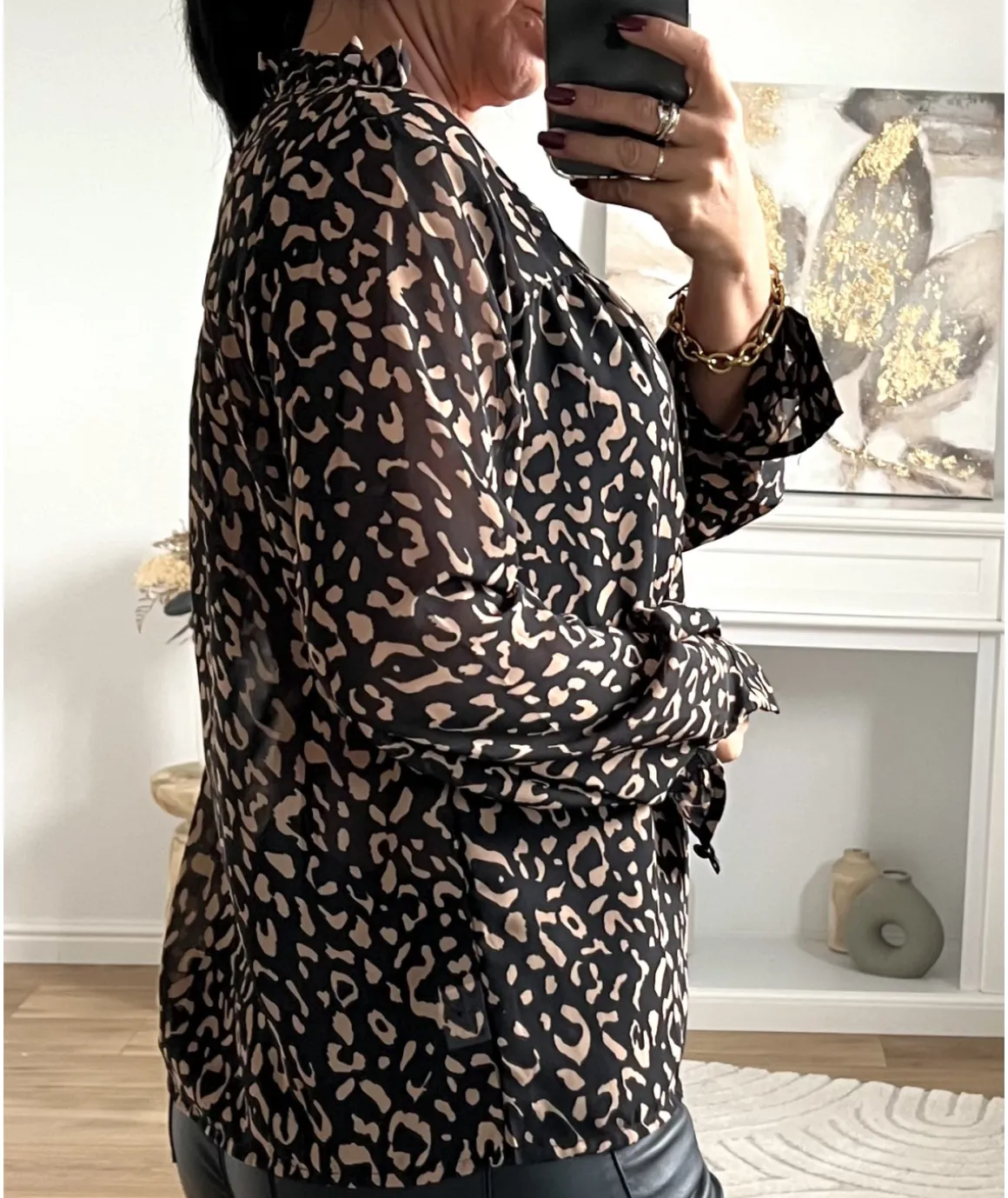 Chemises>La boutique de Lilie CHEMISE GWENOLA Noir