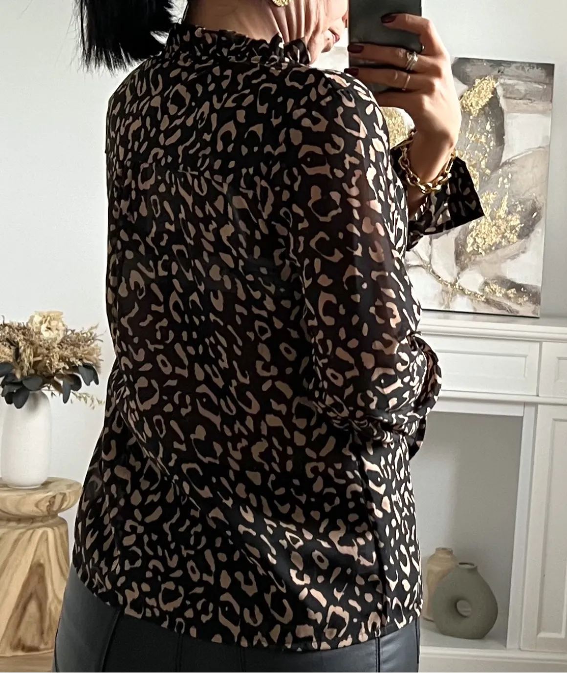Chemises>La boutique de Lilie CHEMISE GWENOLA Noir