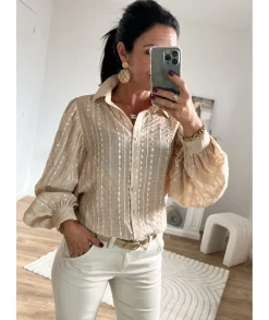 Chemises>La boutique de Lilie CHEMISE IGORE Beige