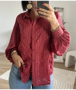 Chemises>La boutique de Lilie CHEMISE IGORE Bordeaux