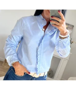 Chemises>La boutique de Lilie CHEMISE ILONA Bleu