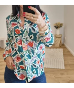 Chemises>La boutique de Lilie CHEMISE ILYANAH Vert