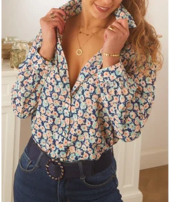 Chemises>La boutique de Lilie CHEMISE ISAURE Bleu