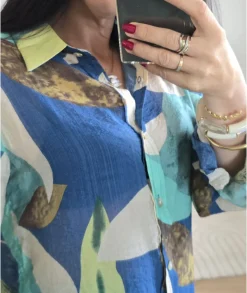 Chemises>La boutique de Lilie CHEMISE ISMA Vert