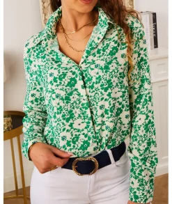 Chemises>La boutique de Lilie CHEMISE JARRY Vert