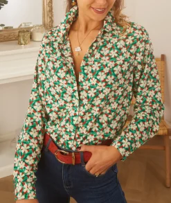 Chemises>La boutique de Lilie CHEMISE JELENA Vert