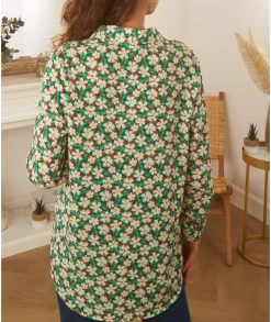 Chemises>La boutique de Lilie CHEMISE JELENA Vert