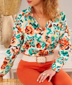 Chemises>La boutique de Lilie CHEMISE JENNIFER Vert