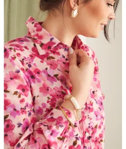 Chemises>La boutique de Lilie CHEMISE JESICCA Fushia