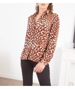 Chemises>La boutique de Lilie CHEMISE KAYRA Marron