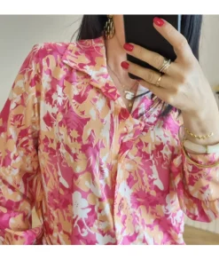 Chemises>La boutique de Lilie CHEMISE KELLY Rose