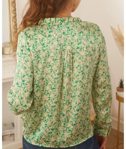 Chemises>La boutique de Lilie CHEMISE LARA Vert