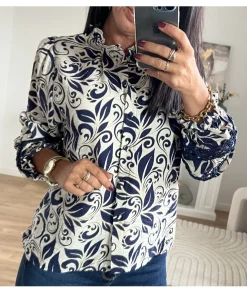 Chemises>La boutique de Lilie CHEMISE LAURENT Marine