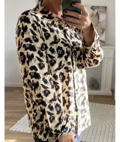 Chemises>La boutique de Lilie CHEMISE LEANDRE Beige