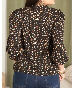 Chemises>La boutique de Lilie CHEMISE LEILA Noir