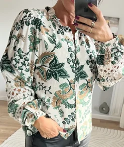 Chemises>La boutique de Lilie CHEMISE LIO Vert