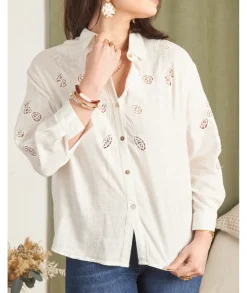 Chemises>La boutique de Lilie CHEMISE LOLITA Blanc