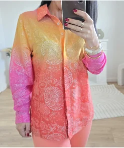 Chemises>La boutique de Lilie CHEMISE LORENZA II Orange