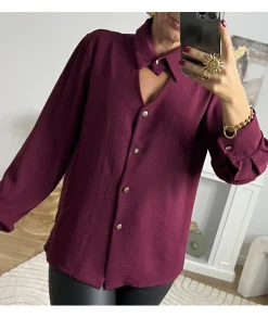 Chemises>La boutique de Lilie CHEMISE LUCIEN Bordeaux