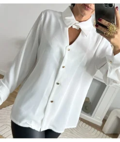 Chemises>La boutique de Lilie CHEMISE LUCIEN Blanc