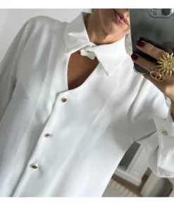 Chemises>La boutique de Lilie CHEMISE LUCIEN Blanc