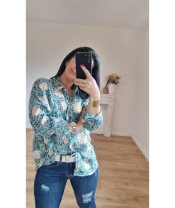 Chemises>La boutique de Lilie CHEMISE LUDIVINE Bleu