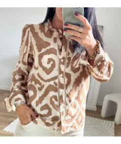 Chemises>La boutique de Lilie CHEMISE LUDO Camel