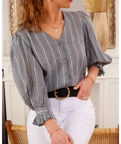 Chemises>La boutique de Lilie CHEMISE MAEVA Noir